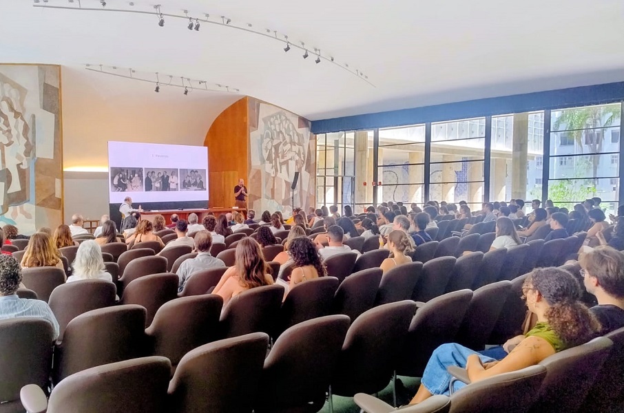Coordenadora e professores do curso de Arquitetura e Urbanismo participam de  evento que celebra o restauro do emblemático Edifício Gustavo Capanema (MEC) 